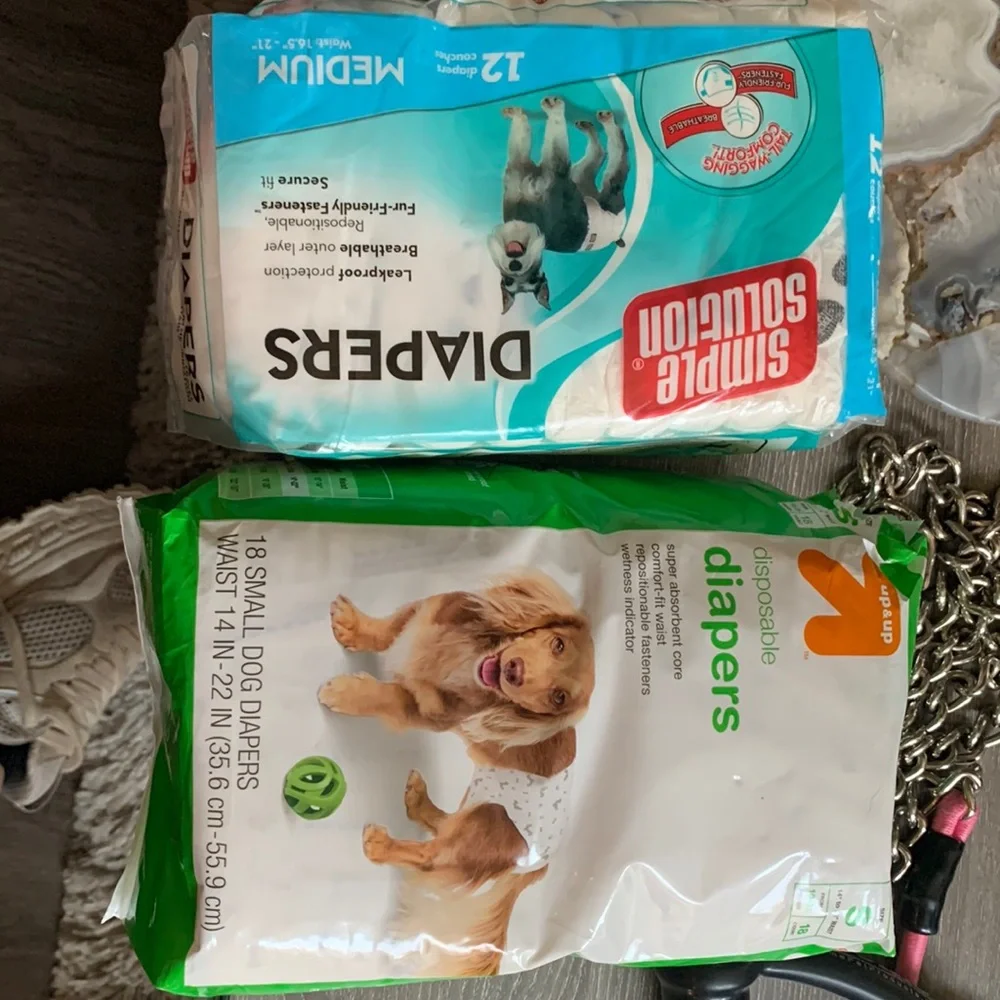Doggy Diapers - pack of 2